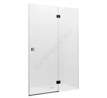 Дверь душевая Metropolis 900х1950мм прозрачное стекло правая, профиль хром Roca MP3409012M