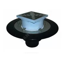 Воронка кровельная HL62B с вертикальным выпуском PP Дн 160 с трапом, теплоизоляцией, обжимным фланцем HL HL62B/5