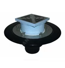 Воронка кровельная HL62B с вертикальным выпуском PP Дн 110 с трапом, теплоизоляцией, обжимным фланцем HL HL62B/1