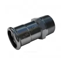 Переход сталь нерж AISI 304 Дн 22х1/2" Ру16 пресс/НР >A< Press Inox IBP PS24243G0220400