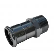 Переход сталь нерж AISI 304 Дн 22х1/2" Ру16 пресс/НР >A< Press Inox IBP PS24243G0220400