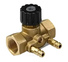 Клапан-партнер балансировочный ручной латунь 2012 Ду 50 G2" Ру16 Тмакс=120 оС ВР Kvs=16м3/ч с измерительными ниппелями для автоматических клапанов EURO Aquasfera 2012-06