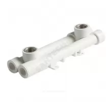 Планка (настенный комплект) PP-R монтажная универсальная серая Дн 20х1/2" ВР RTP (РосТурПласт) 30387