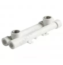 Планка (настенный комплект) PP-R монтажная универсальная серая Дн 20х1/2" ВР RTP (РосТурПласт) 30387