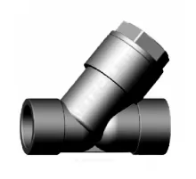 Клапан ПВХ обратный Дн 75 Ру10 под клеевое соединение Агригазполимер 206-070