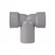 Отвод PP-H сифонный двойной серый HT HTDSW Дн 40х50х90гр б/нап Ostendorf 112970