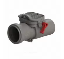 Клапан PP-H обратный канализационный серый Дн 50 б/нап Татполимер ТП-86.50